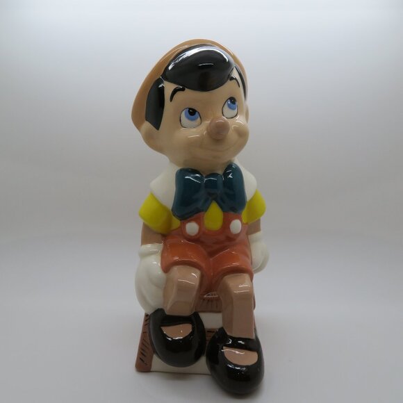 Pinocchio 9 Inch Ceramic Figurine Hand Painted Craftsmanship Collectible Disney - Picture 1 of 16